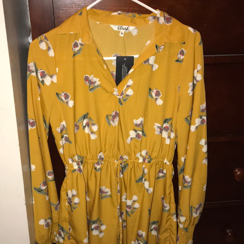 Mustard Dress